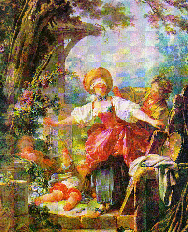 Le Colin-Maillard - Jean-Honoré Fragonard