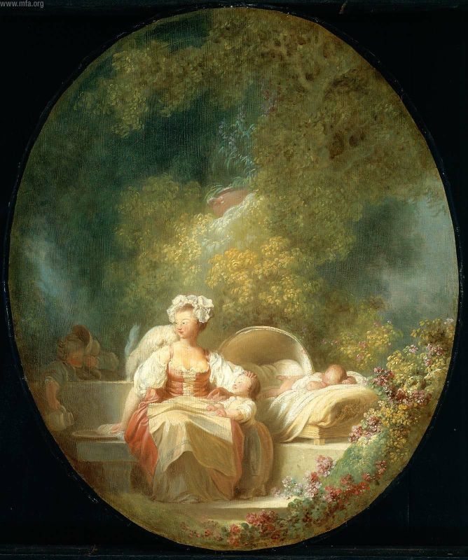 La Bonne mère - Jean-Honoré Fragonard
