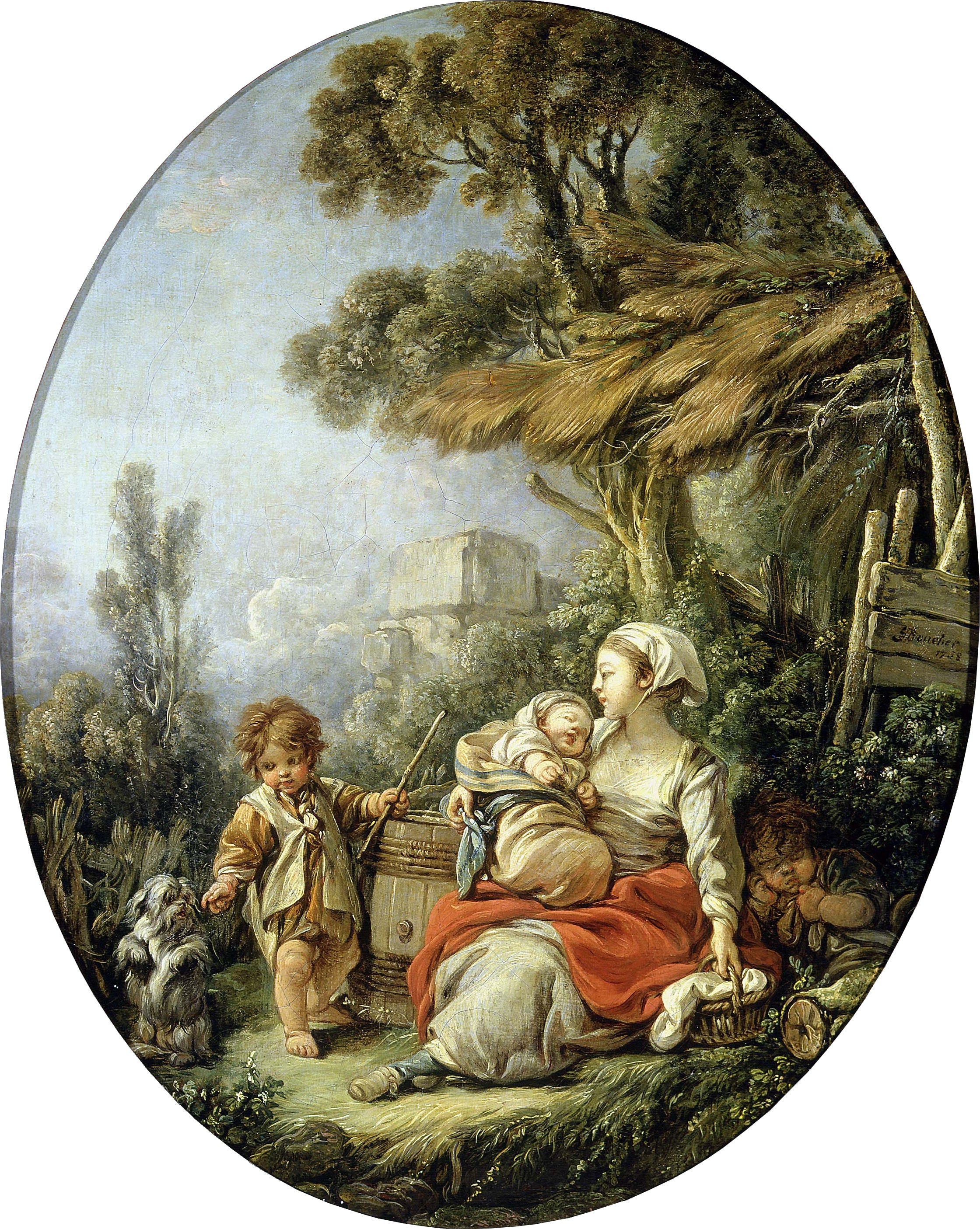 L'Heureuse Mère - François Boucher
