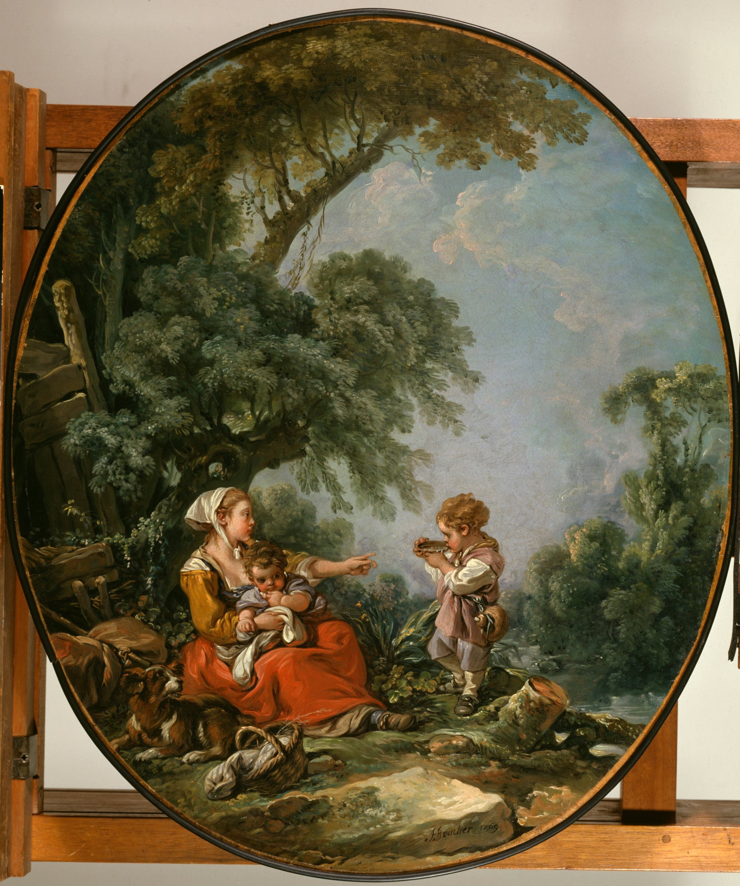 Repas pastoral - François Boucher