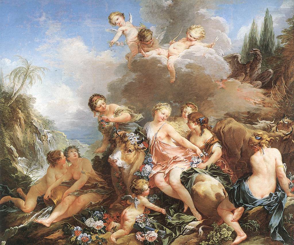 Le Viol d'Europe - François Boucher
