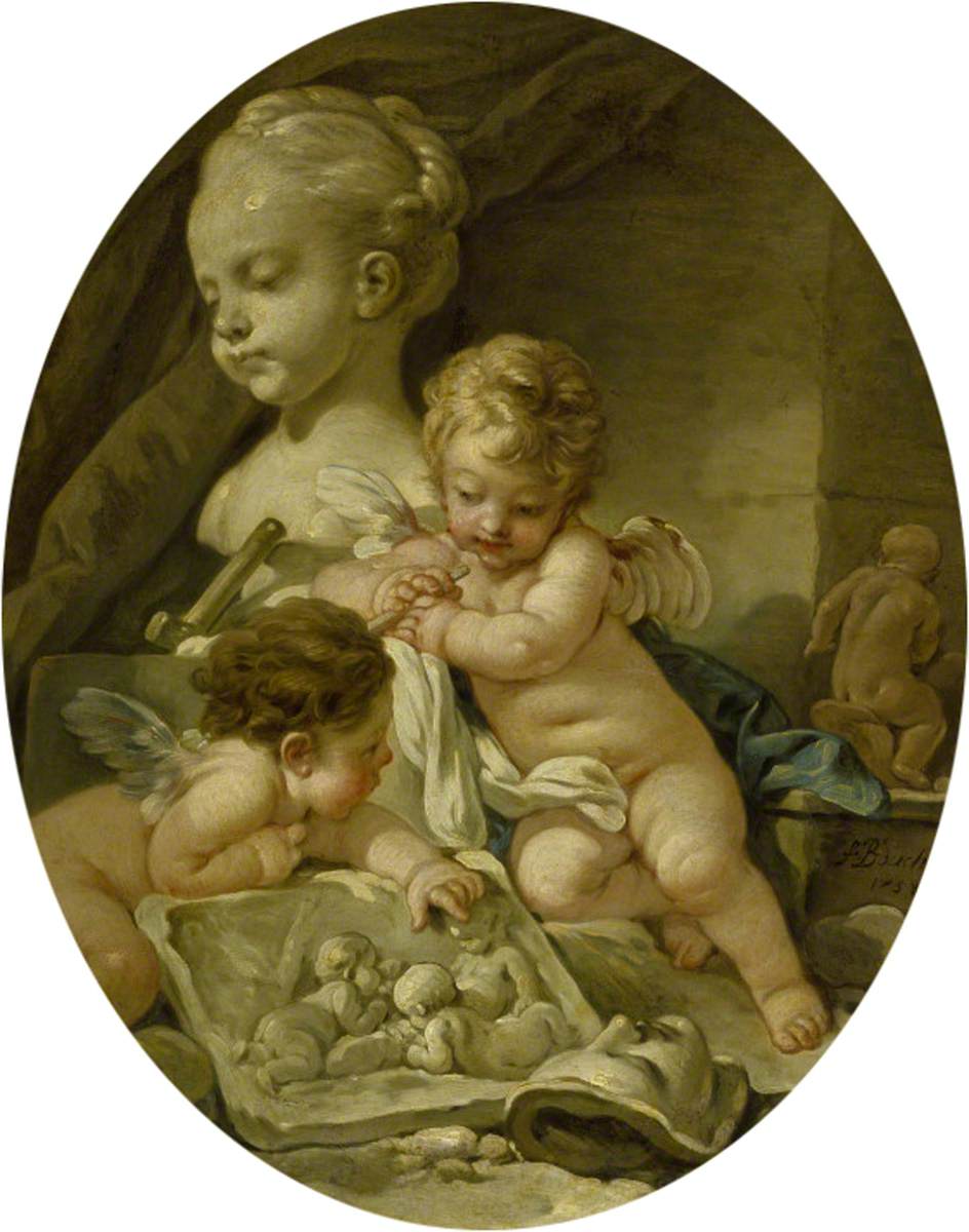 Sculpture (Les Arts) - François Boucher