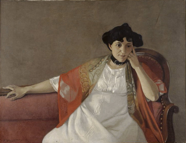 Portrait de Gabrielle Vallotton - Félix Vallotton
