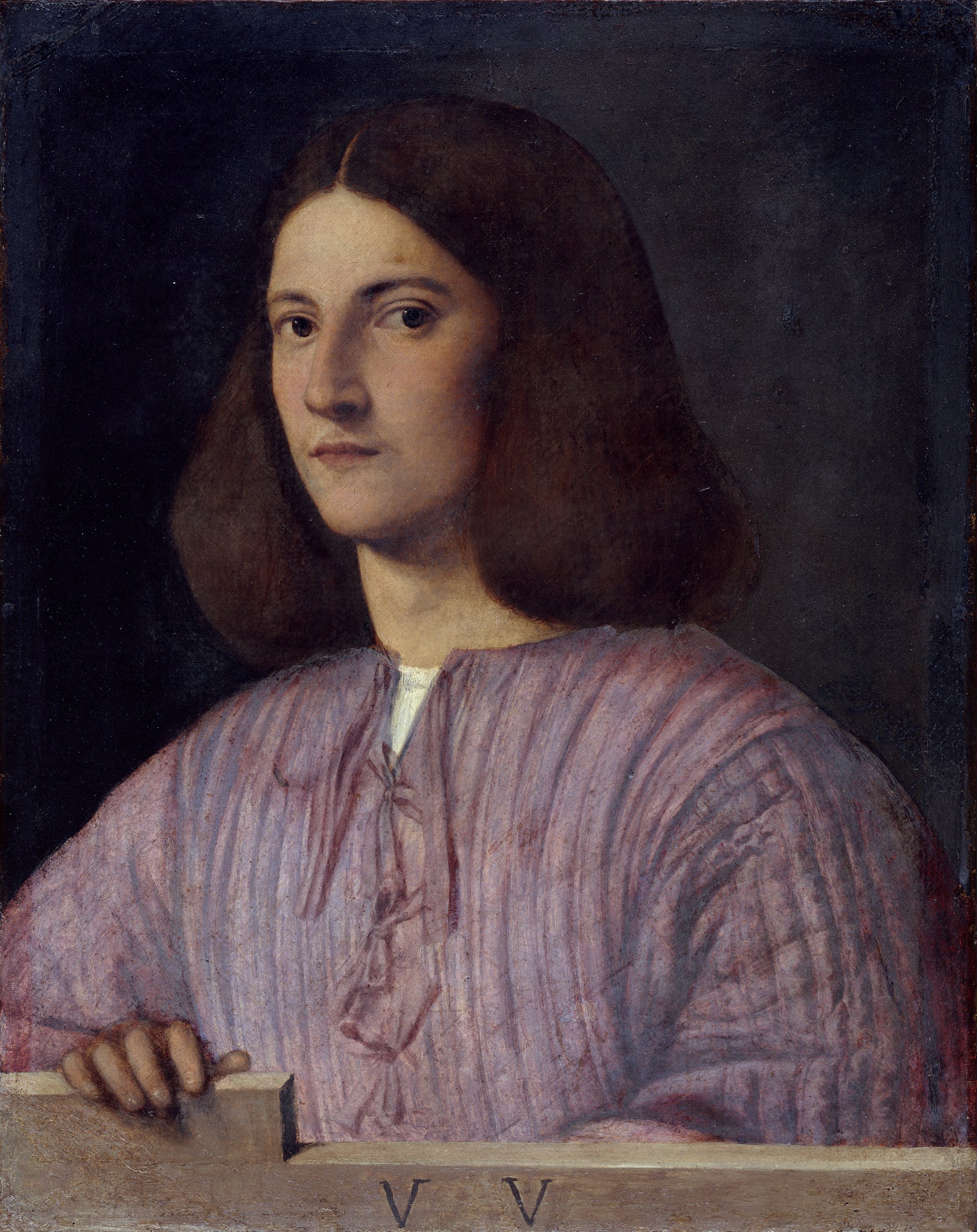 Portrait d'un jeune homme - Titian