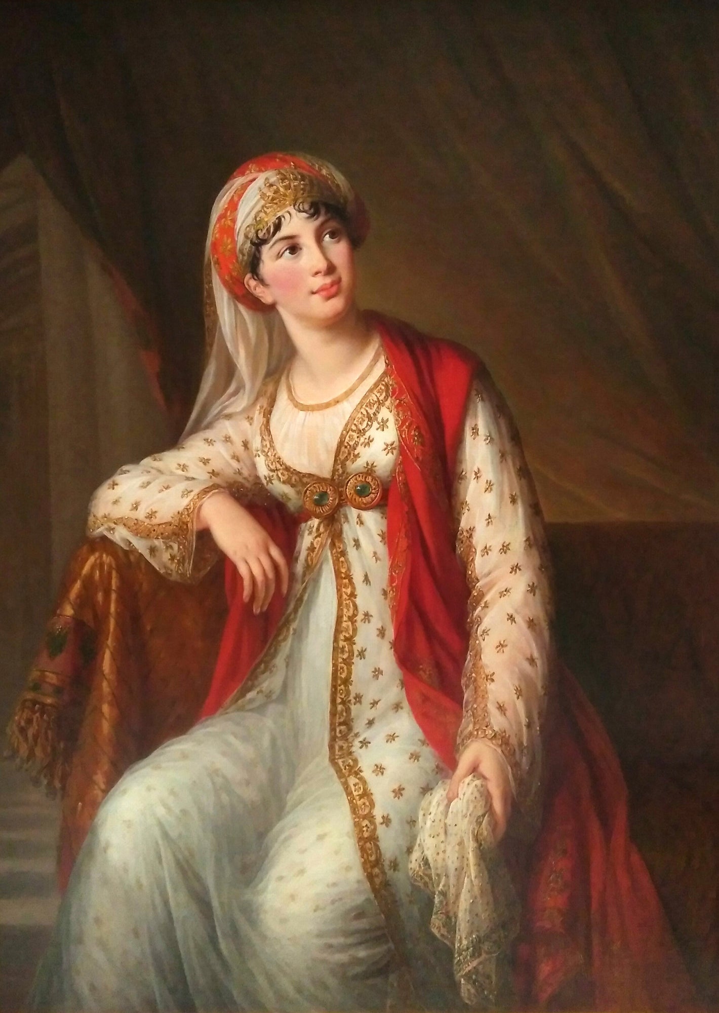 Giuseppina Grassini dans le rôle de Zaïre - Élisabeth Vigée Le Brun