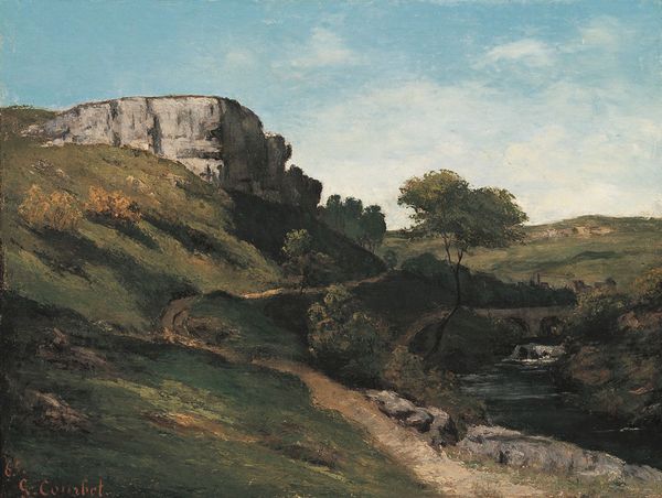 Paysage près de Maisières - Gustave Courbet