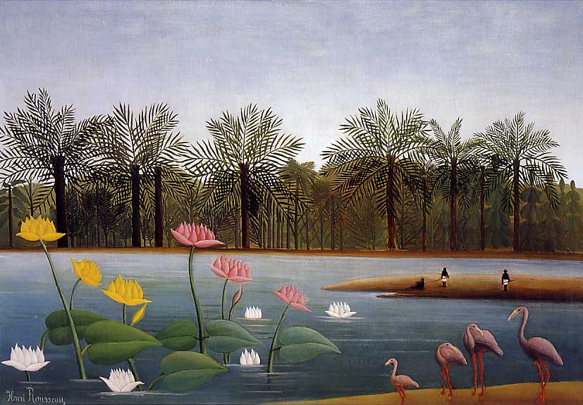 Les Flamants - Henri Rousseau