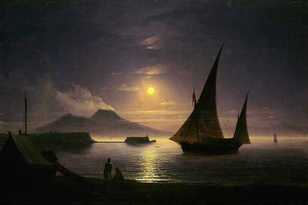 Baie de Naples - Ivan Aïvazovski