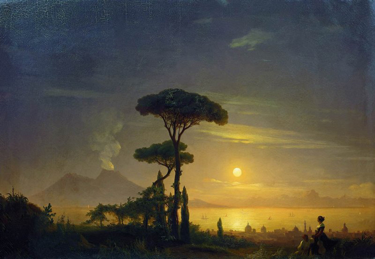 La baie de Naples - Ivan Aïvazovski