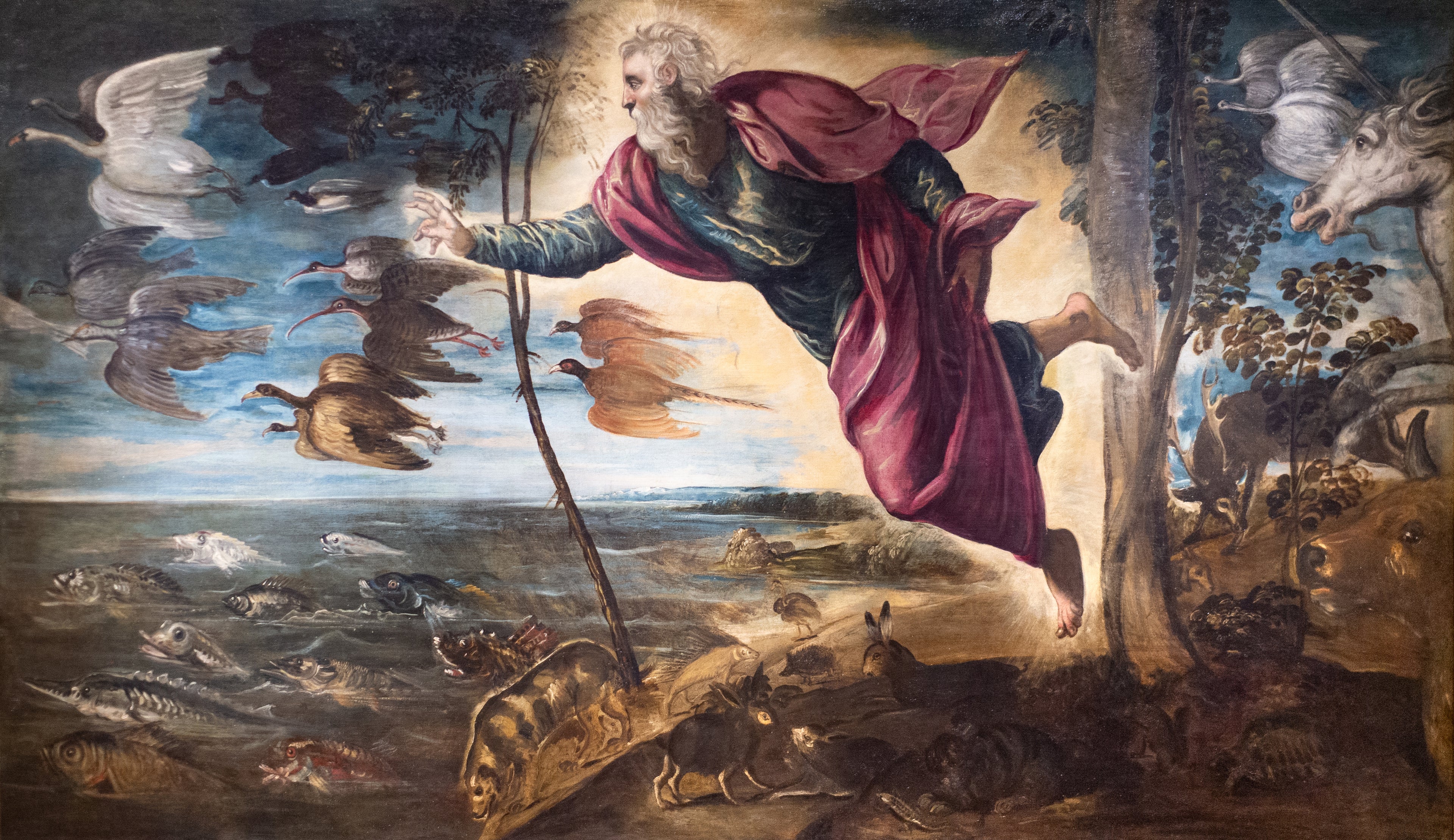 La Création des animaux - Jacopo Tintoretto
