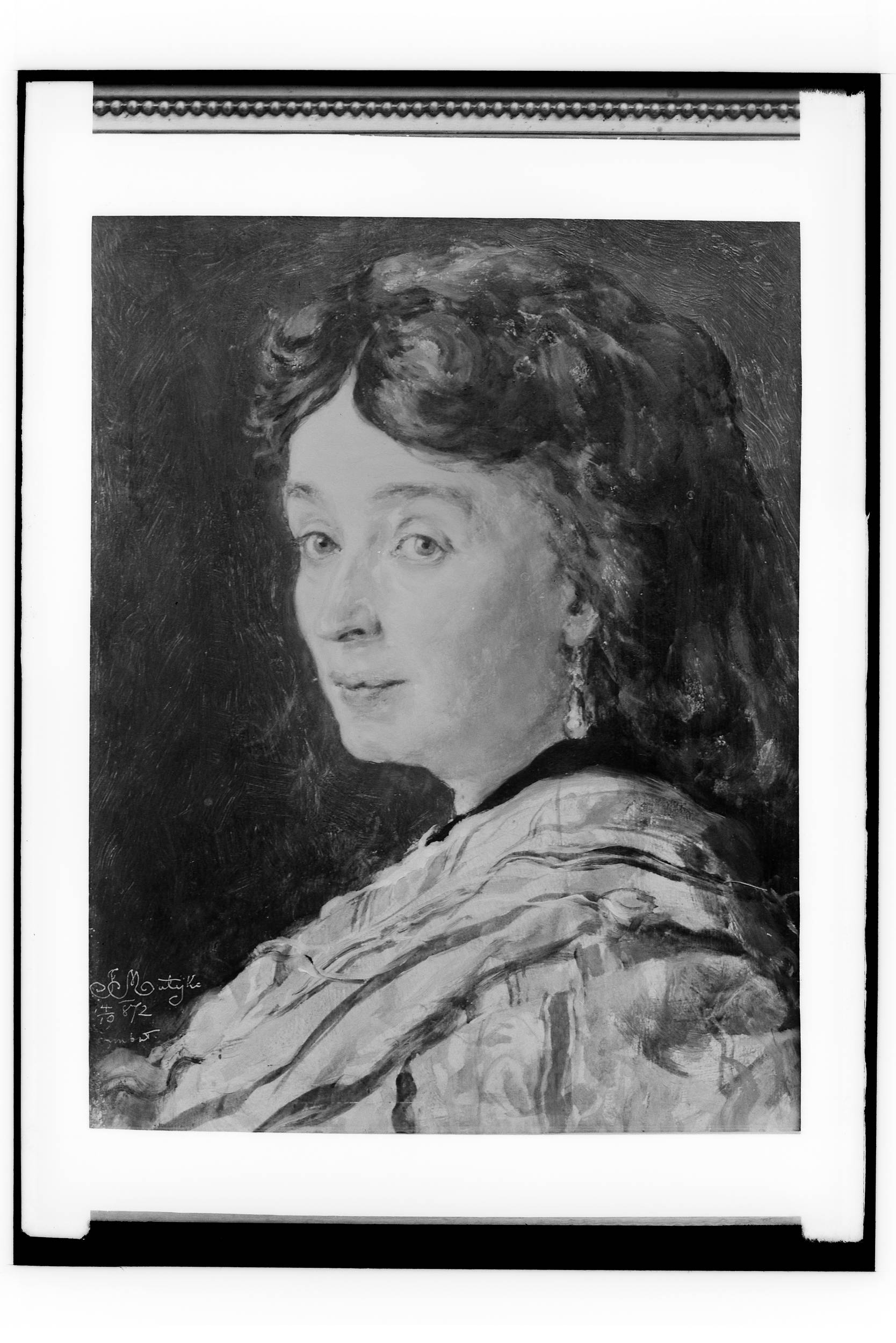 Portrait de Ludwika Groppler - Jan Matejko