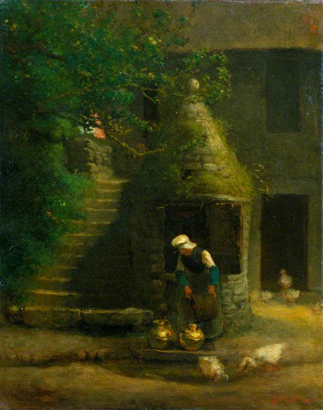 Le puits de Gruchy - Jean-François Millet