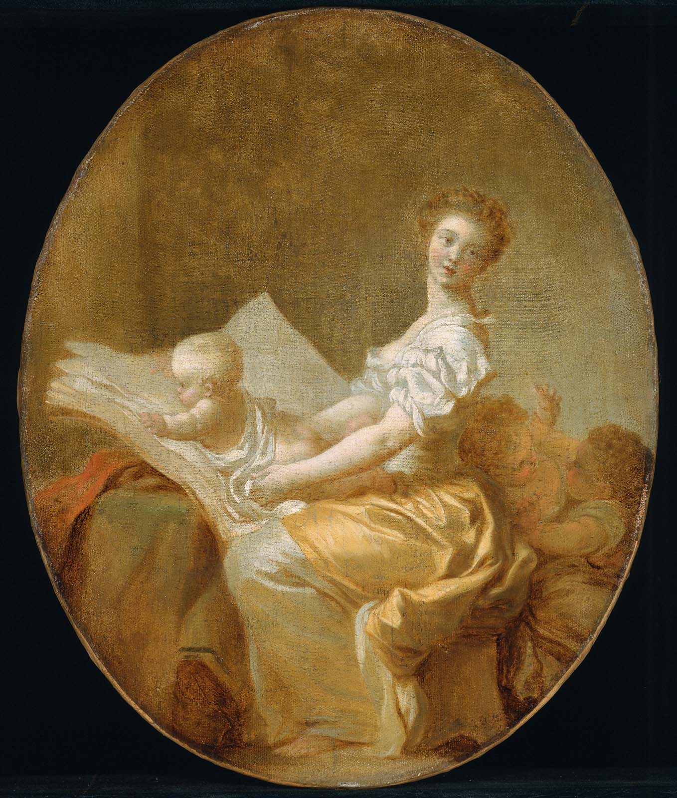 Mère et enfant - Jean-Honoré Fragonard