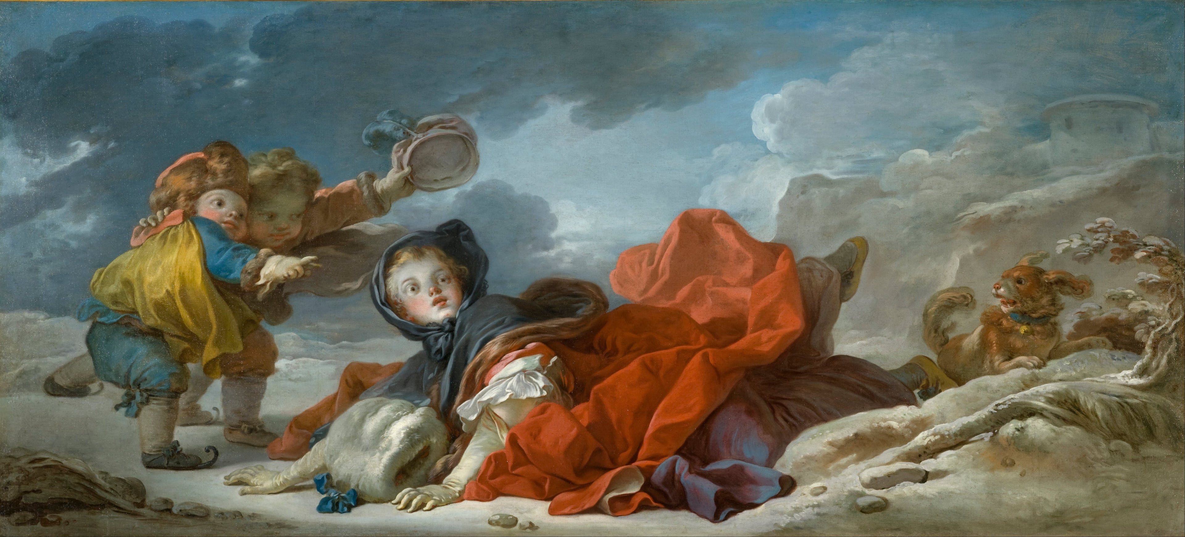 Hiver - Jean-Honoré Fragonard