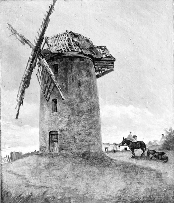 Étude d'un moulin à vent - John Constable