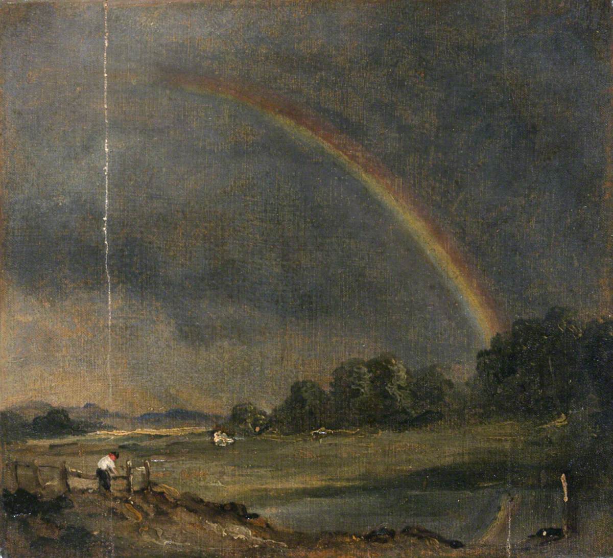 L'arc-en-ciel - John Constable