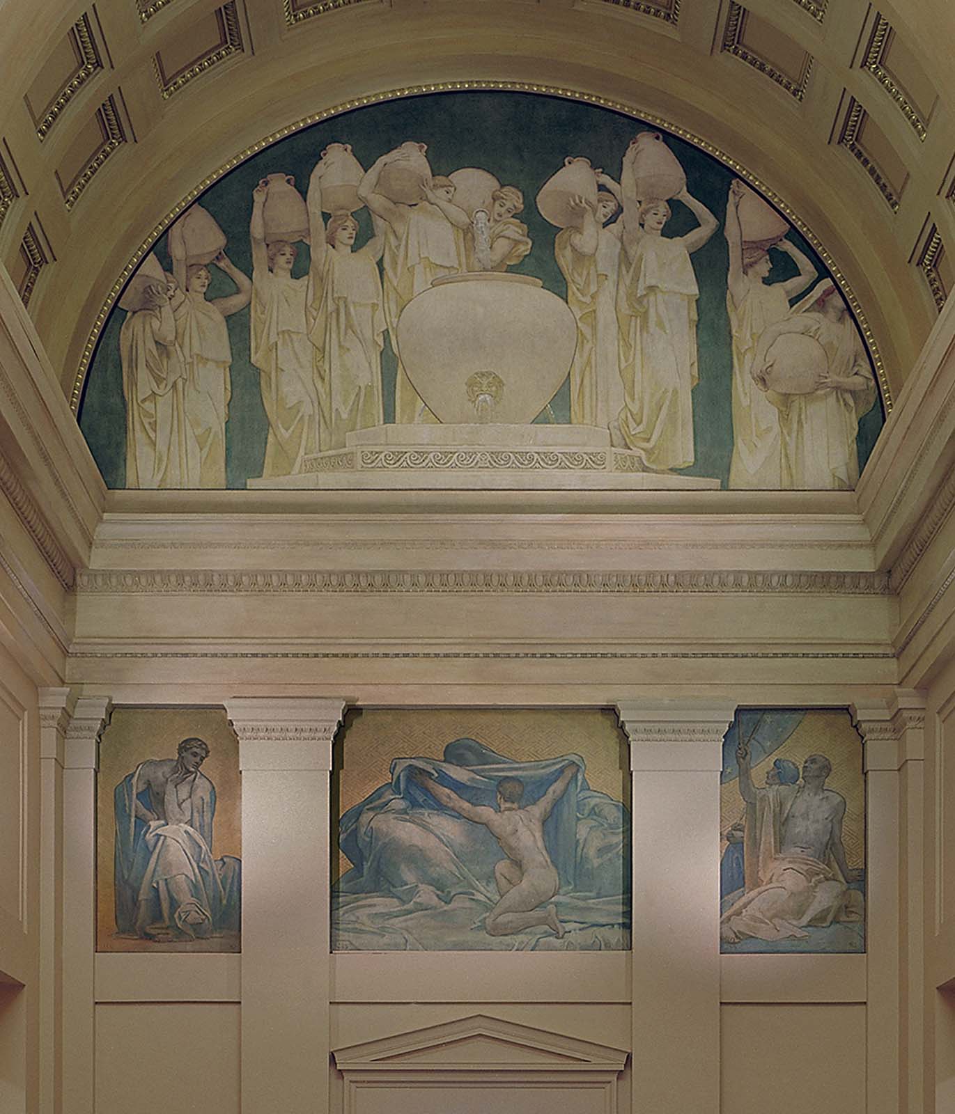 Reproduction du tableau « Philosophie - John Singer Sargent » par Alpha Reproduction en peinture à l’huile