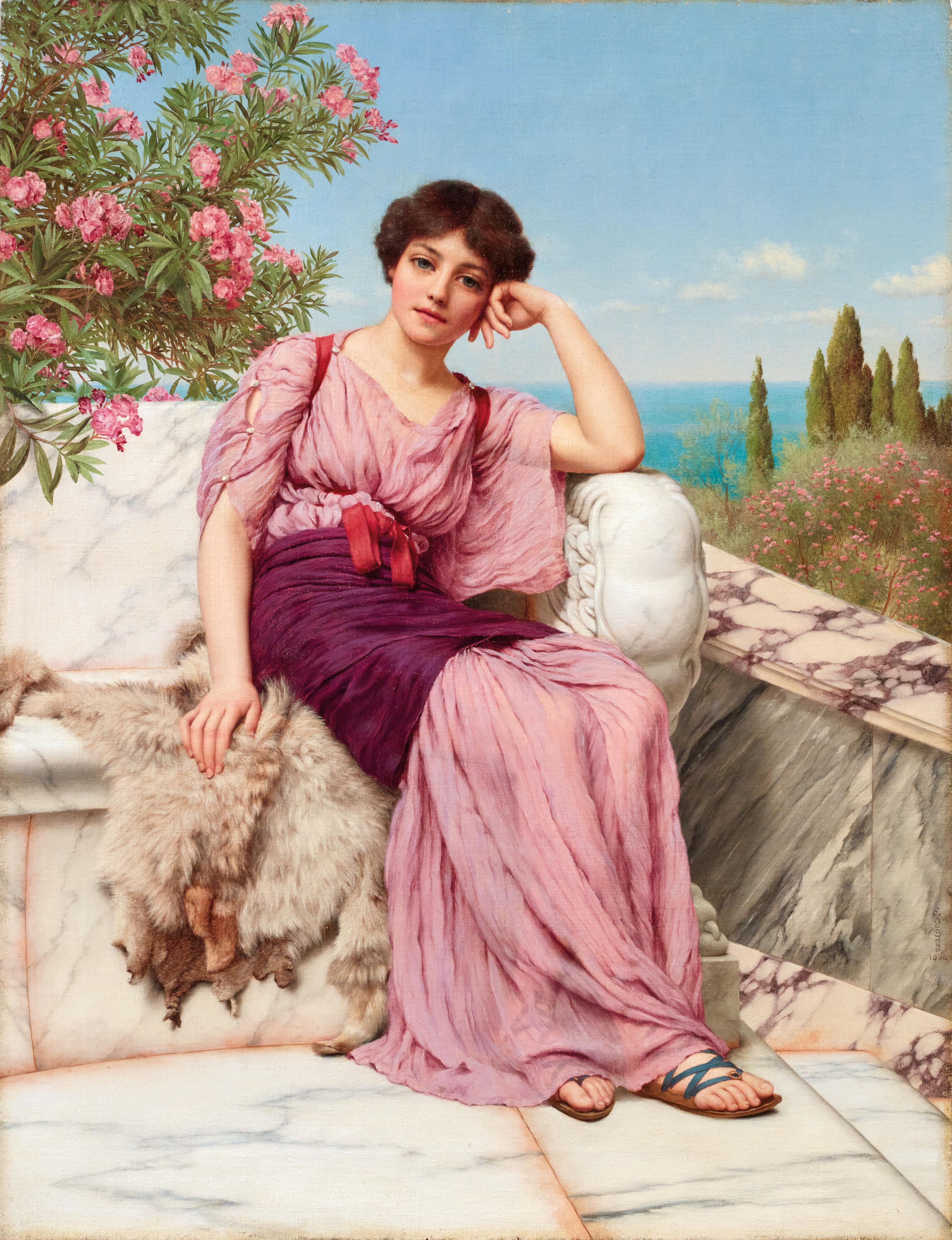 Fais de beaux rêves - John William Godward