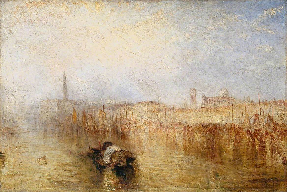 Reproduction du tableau « Venice Quay, Ducal Palace - J. M. W. Turner » par Alpha Reproduction en peinture à l’huile