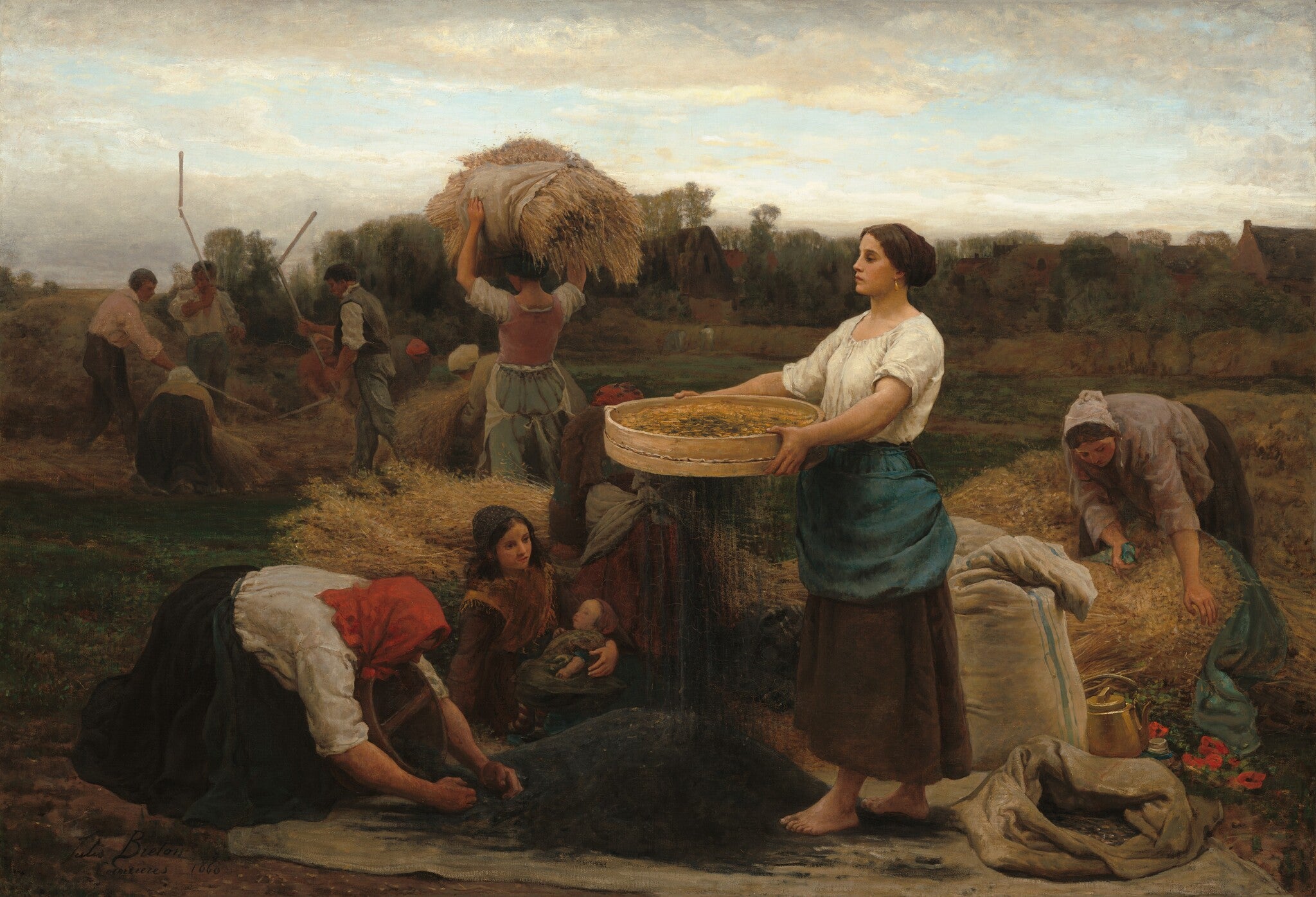 Le Colza - Jules Breton