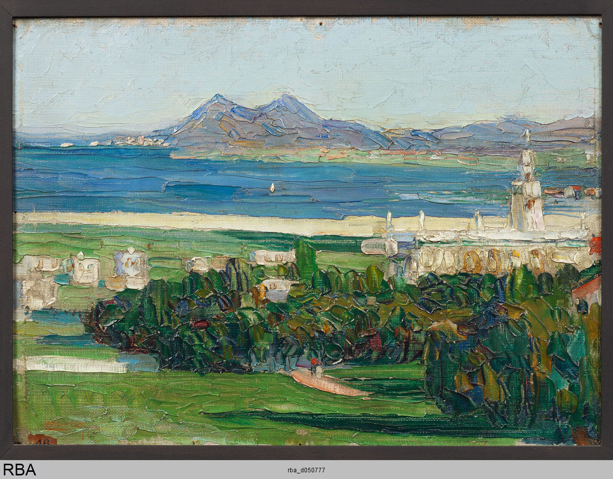 Reproduction du tableau « Q133046381 - Vassily Kandinsky » par Alpha Reproduction en peinture à l’huile