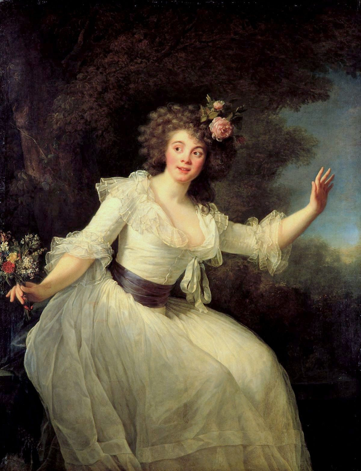 Madame Dugazon dans le rôle de « Nina » - Élisabeth Vigée Le Brun