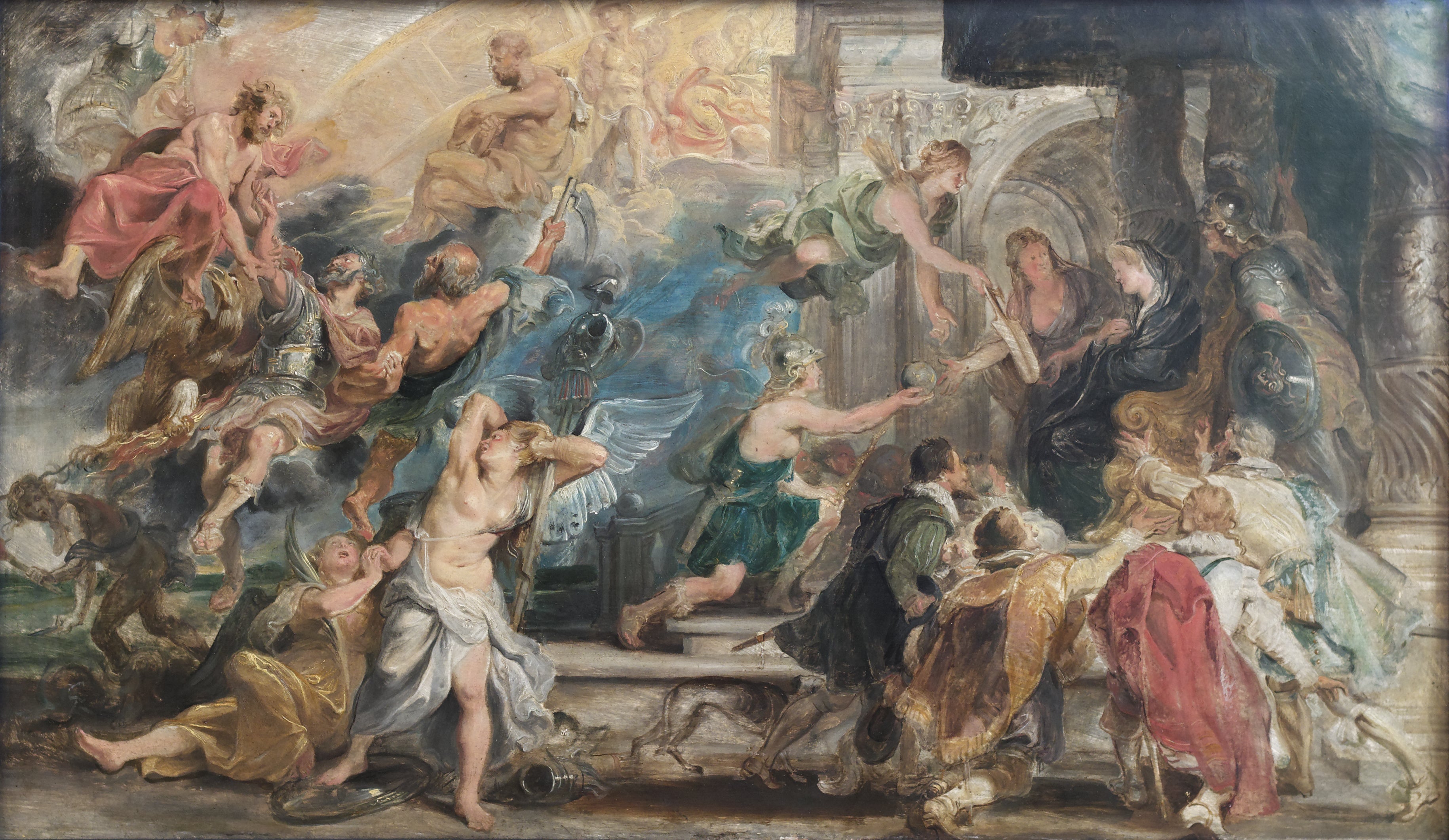 L'Apothéose d'Henri IV (Munich) - Peter Paul Rubens