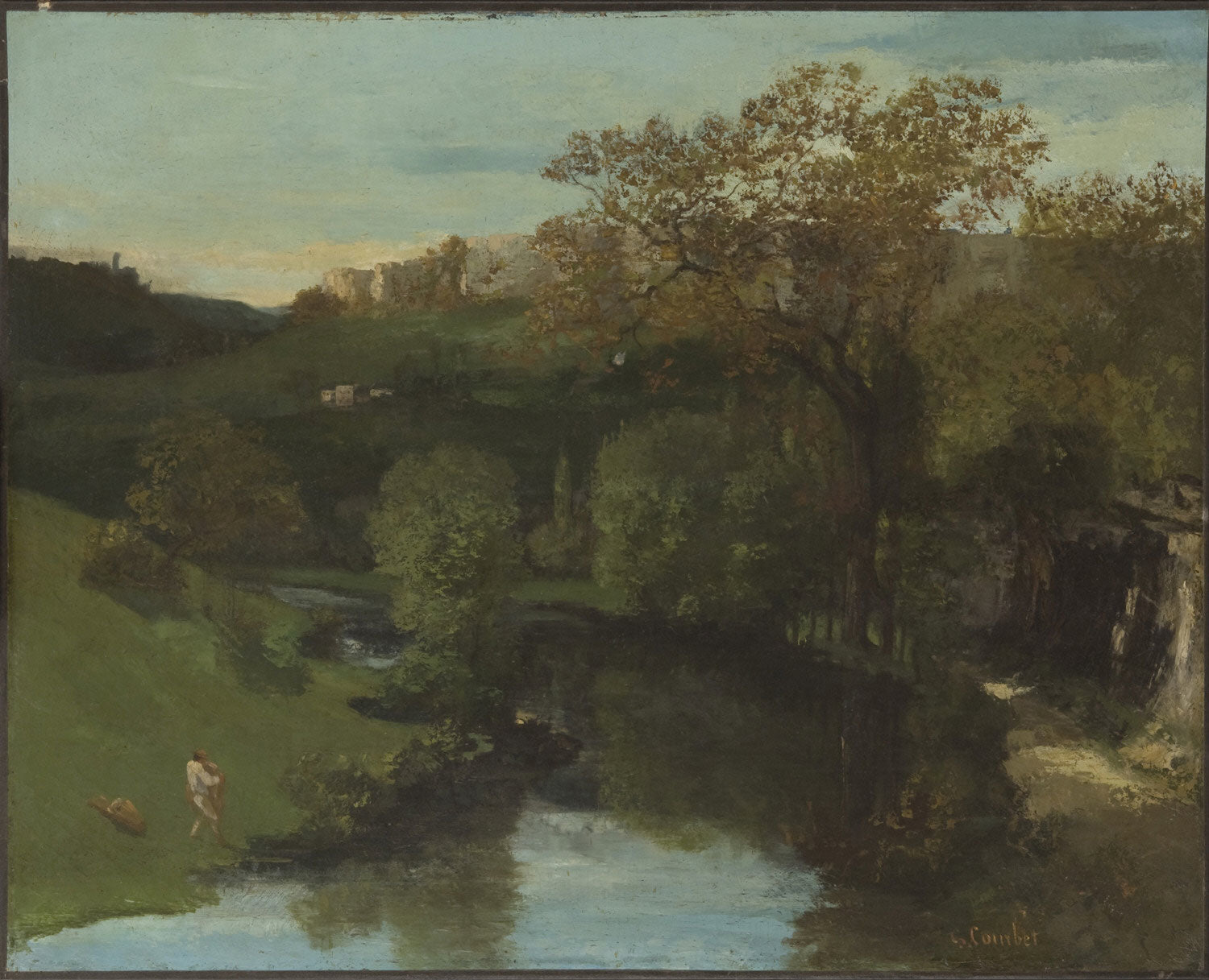La Vallée - Gustave Courbet