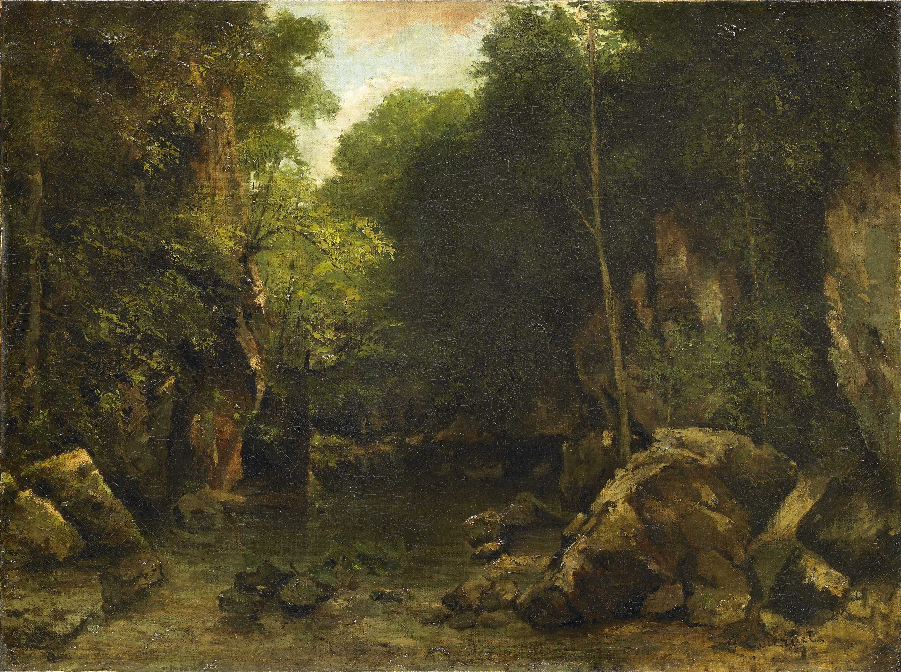 Le Puits-Noir - Gustave Courbet