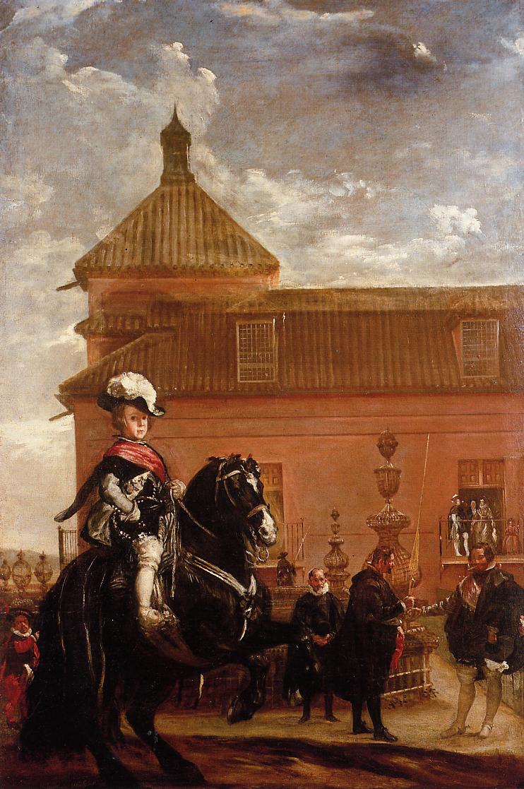 La Leçon d'équitation du prince Balthazar Carlos - Diego Velázquez