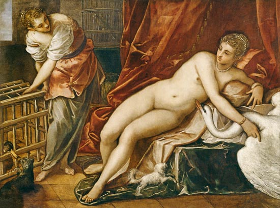 Léda et le Cygne - Jacopo Tintoretto