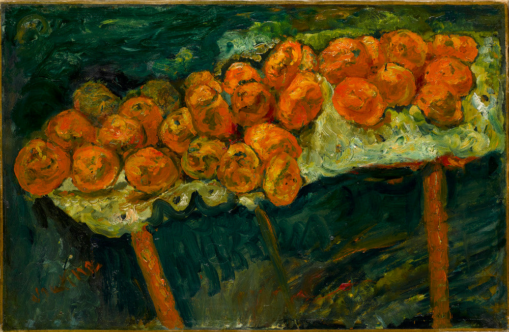 Les Oranges sur fond vert - Chaïm Soutine