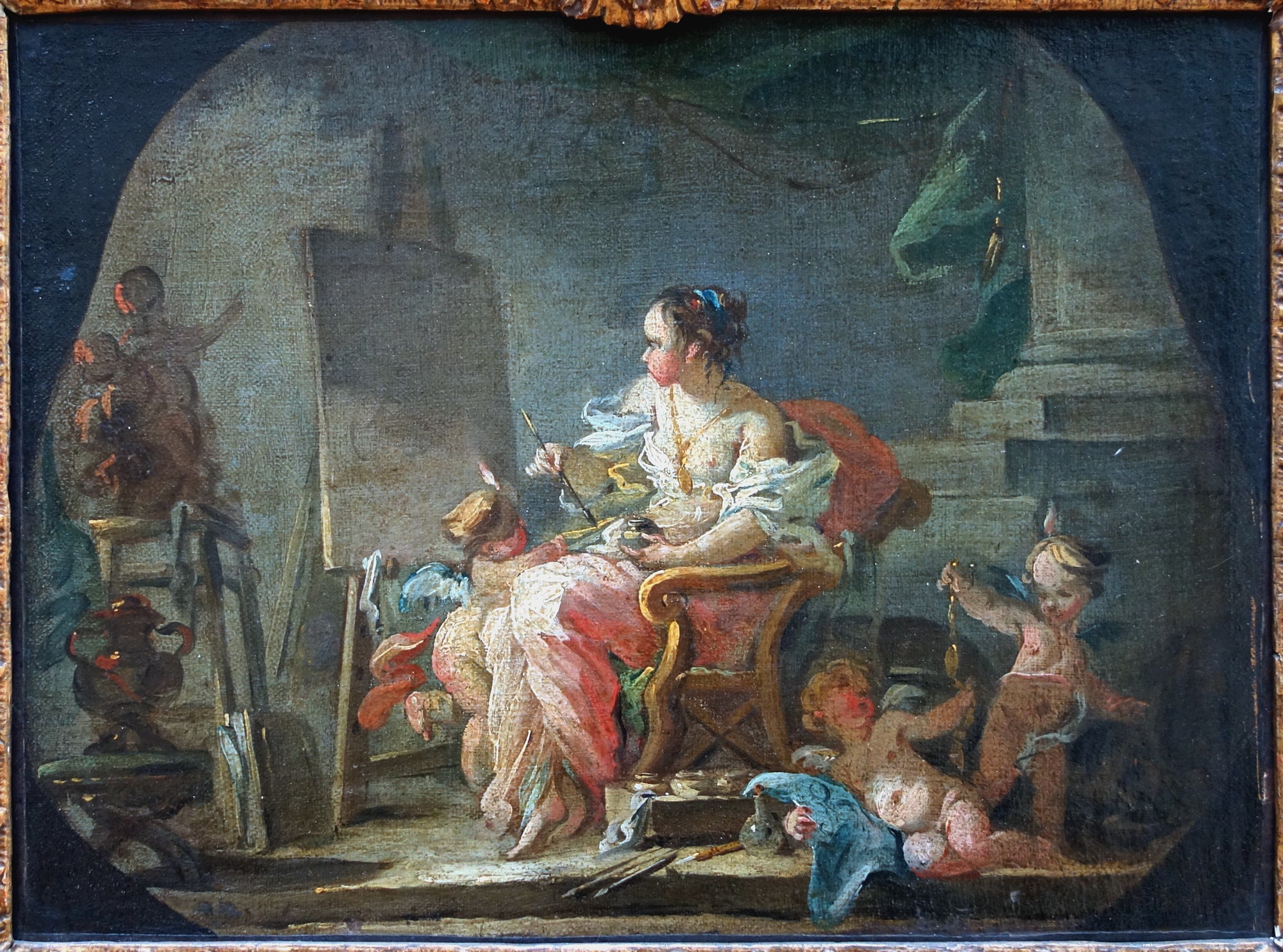 Allégorie de la Peinture - François Boucher