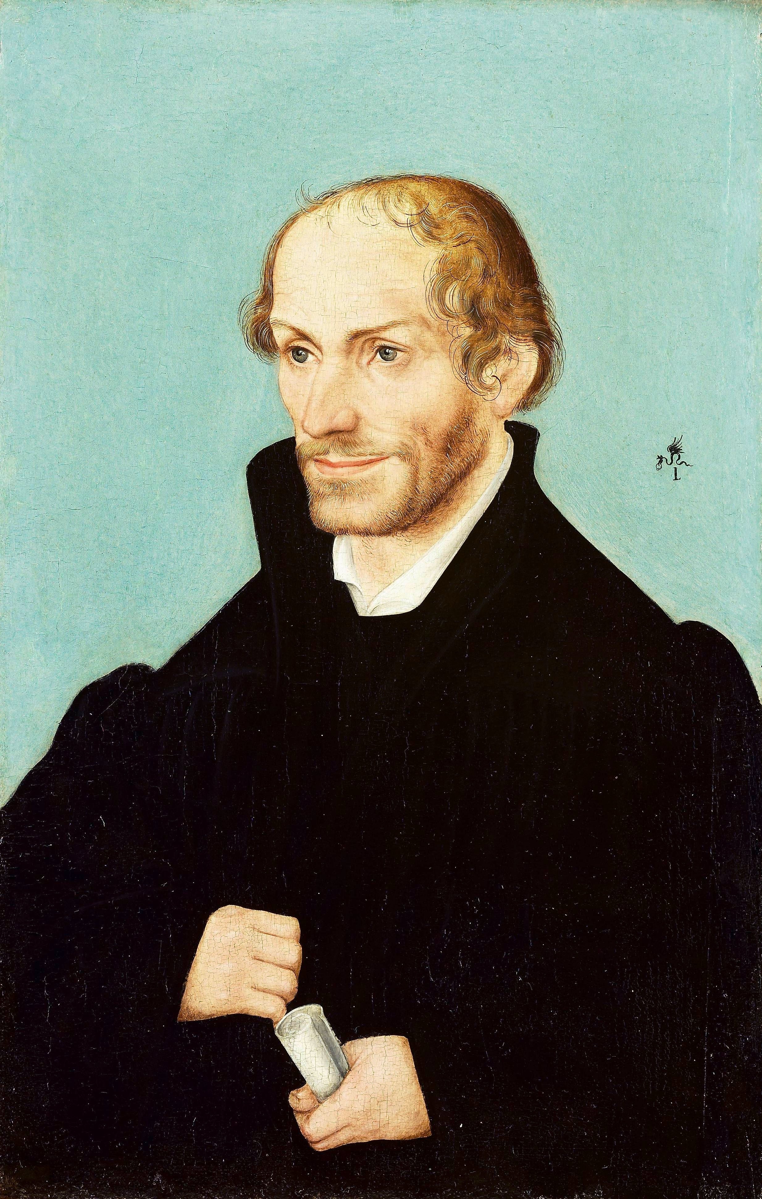 Portrait de Philipp Mélanchthon - Lucas Cranach the Elder