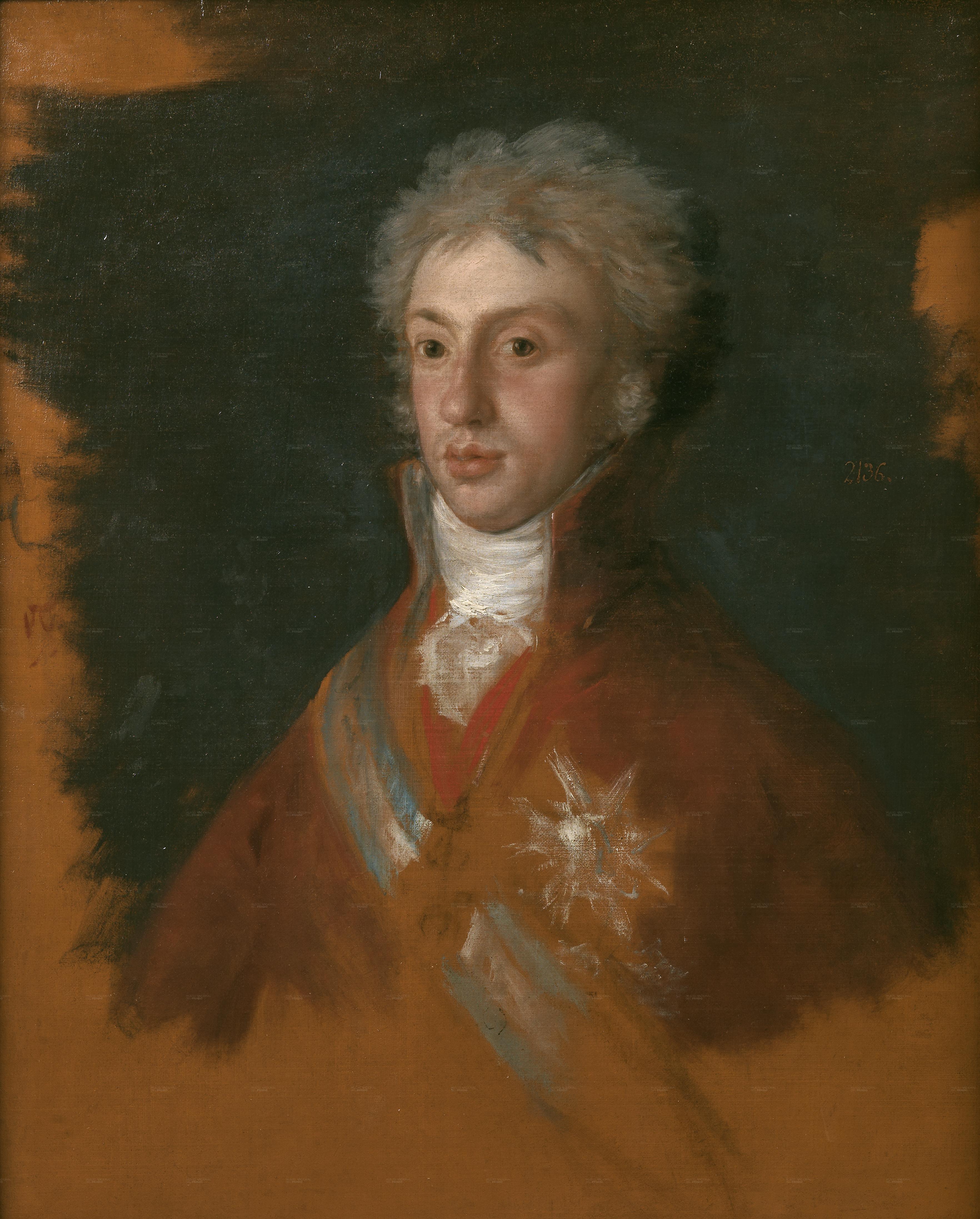 Reproduction du tableau « Louis Ier d'Étrurie - Francisco de Goya » par Alpha Reproduction en peinture à l’huile