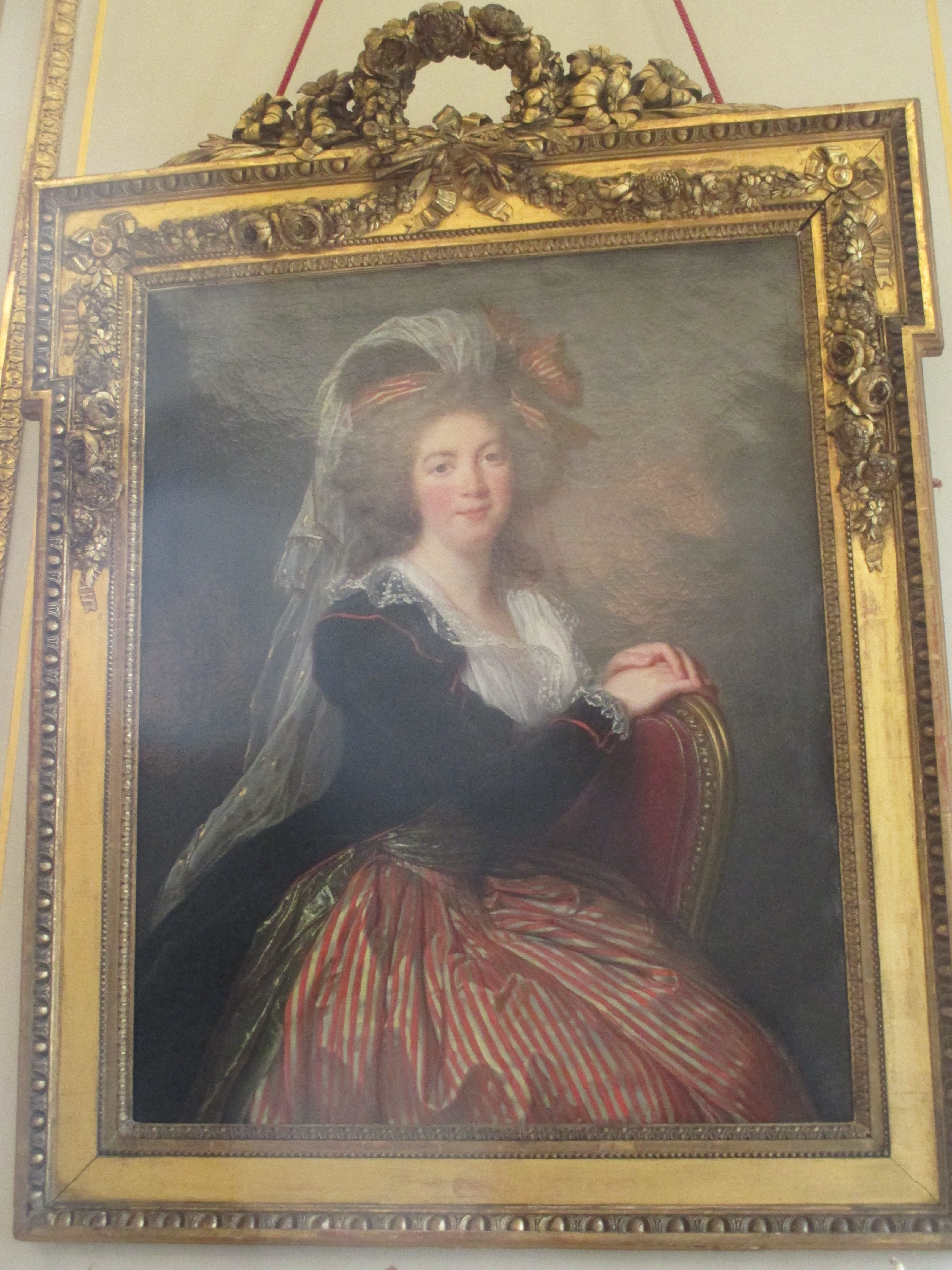 Portrait de Geneviève-Sophie de Couteux du Molay - Élisabeth Vigée Le Brun