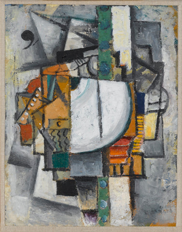 Composition cubo-futuriste avec piano - Kazimir Malevich