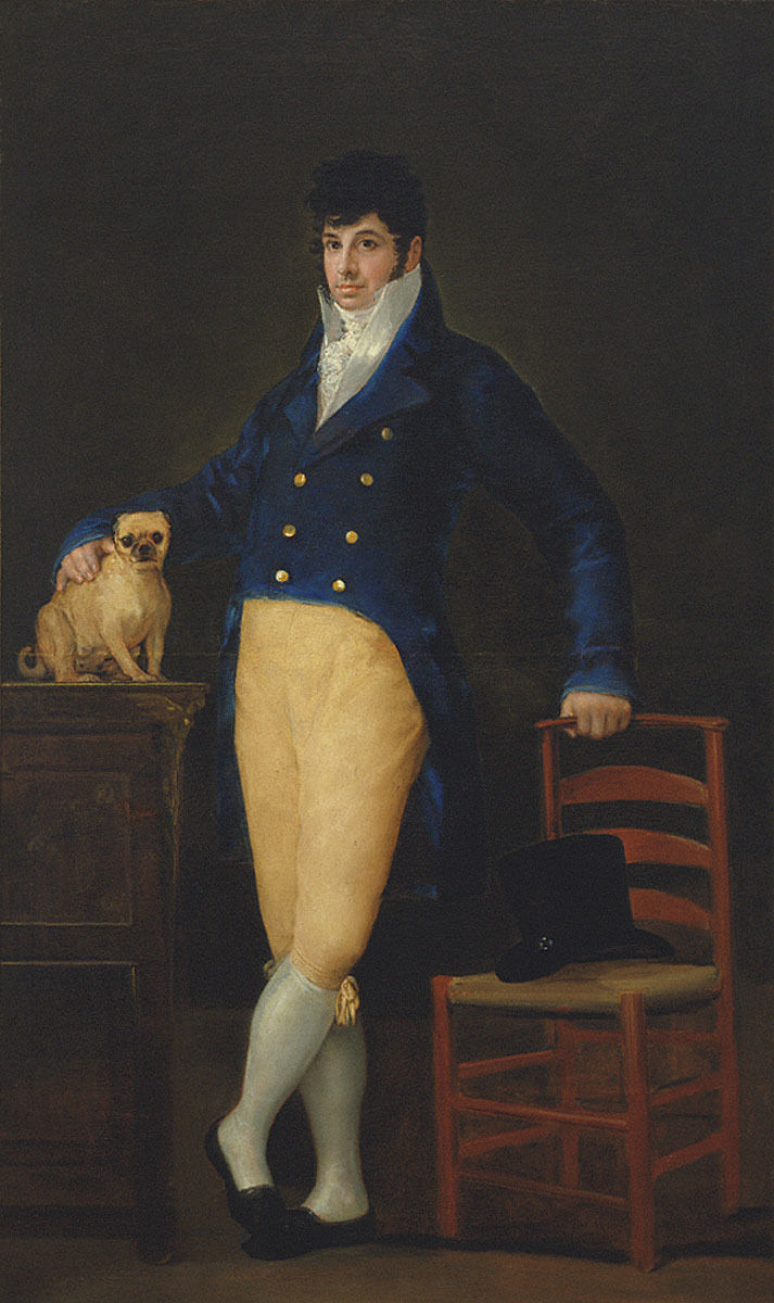Reproduction du tableau « Portrait de Manuel García de la Prada - Francisco de Goya » par Alpha Reproduction en peinture à l’huile