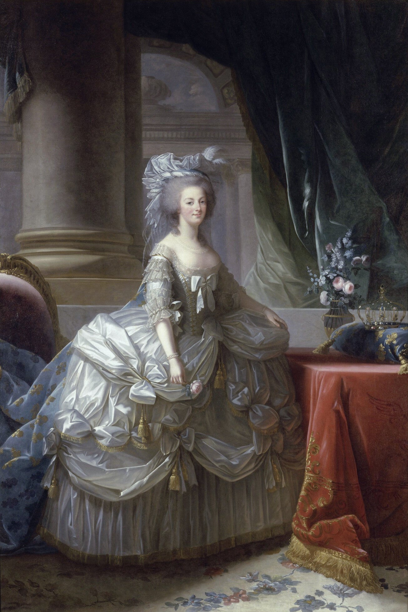 Marie-Antoinette, reine de France (1755-1793) - Élisabeth Vigée Le Brun