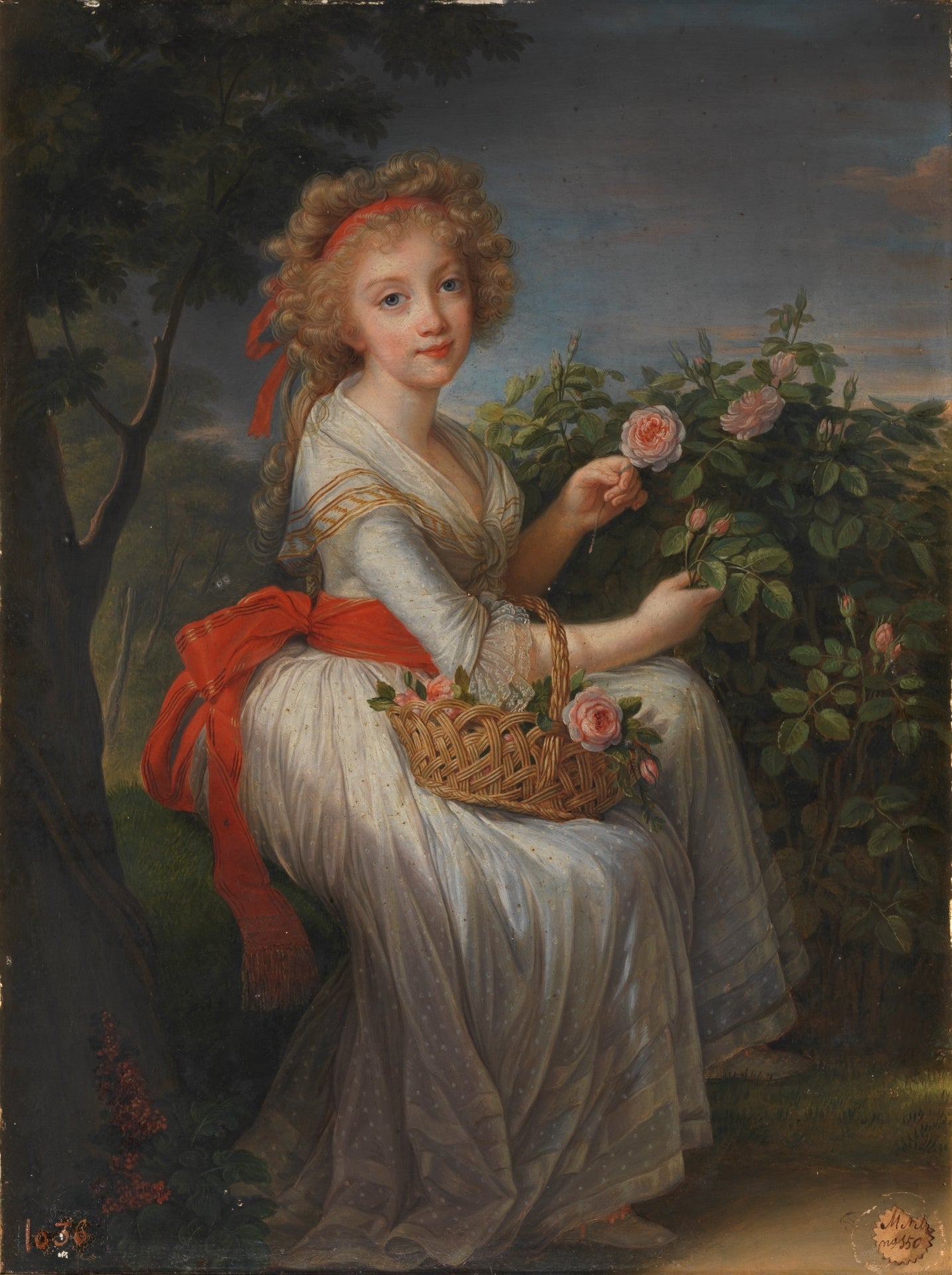 Portrait de Marie-Christine de Naples et de Sicile - Élisabeth Vigée Le Brun