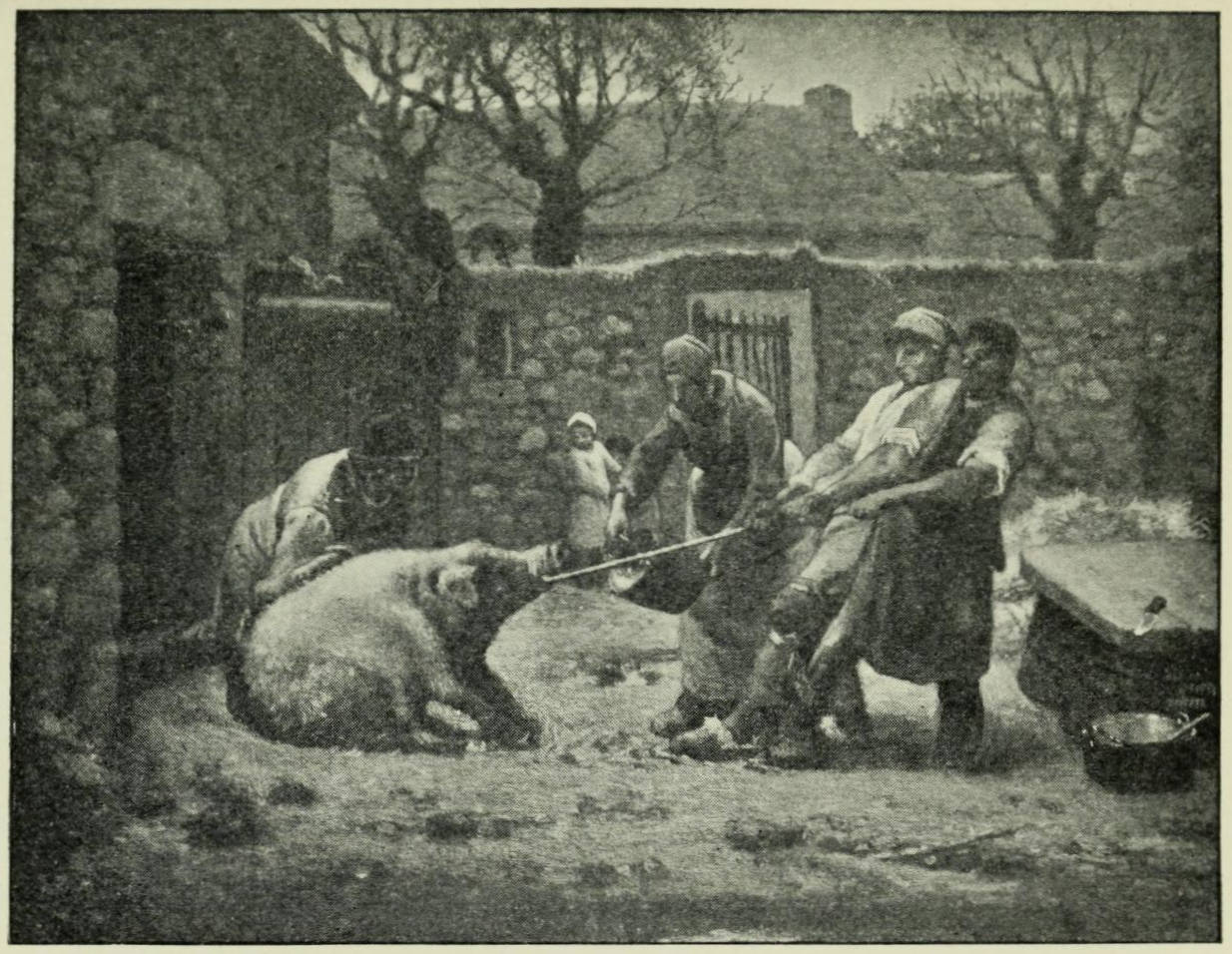 Les tueurs de cochon - Jean-François Millet