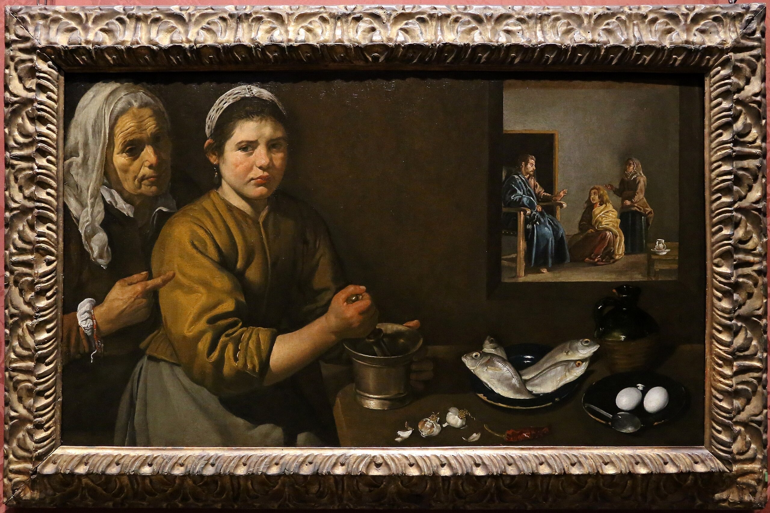 Christ dans la maison de Marthe et Marie - Diego Velázquez