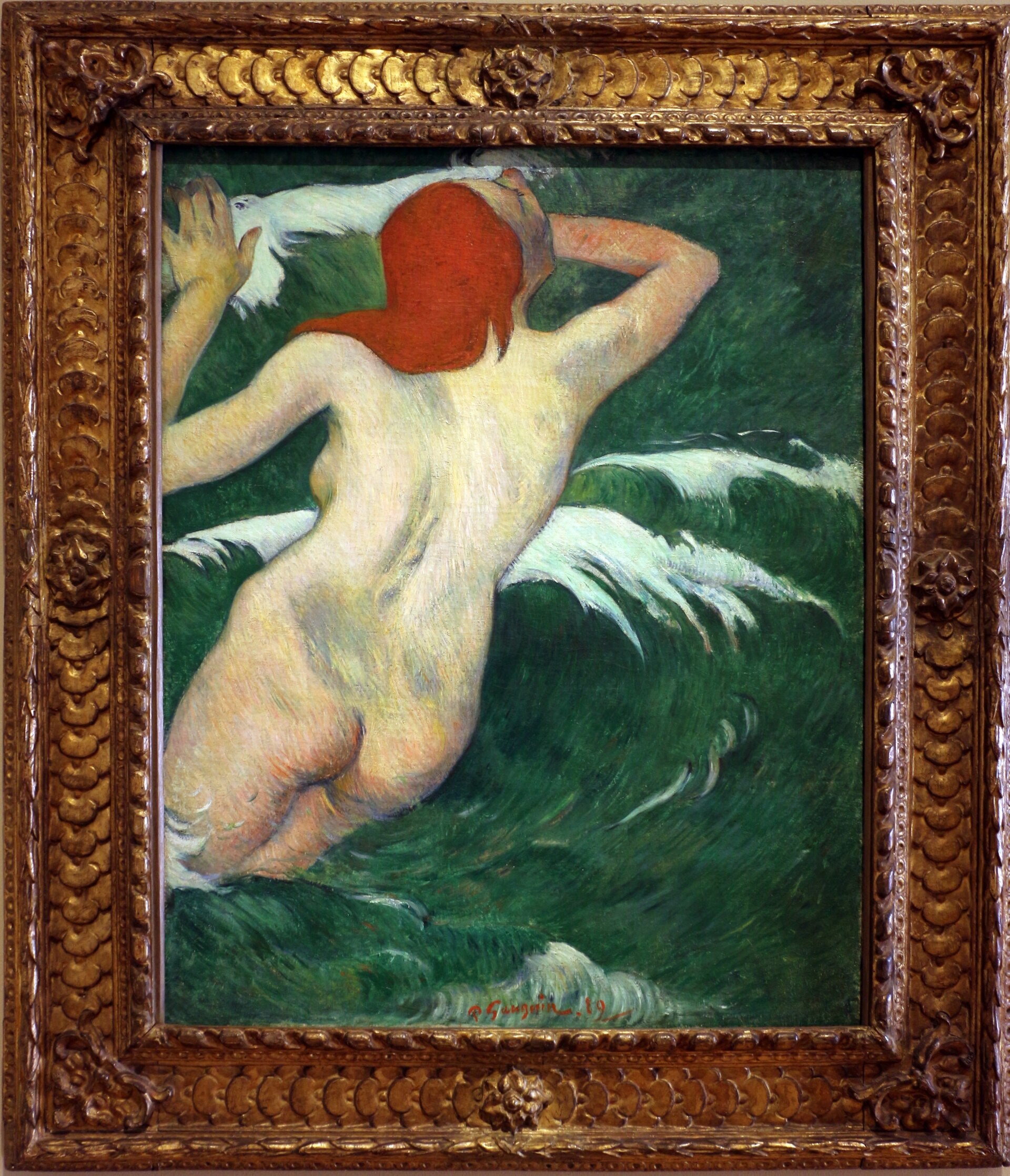 בתוך הגלים - פול גוגן