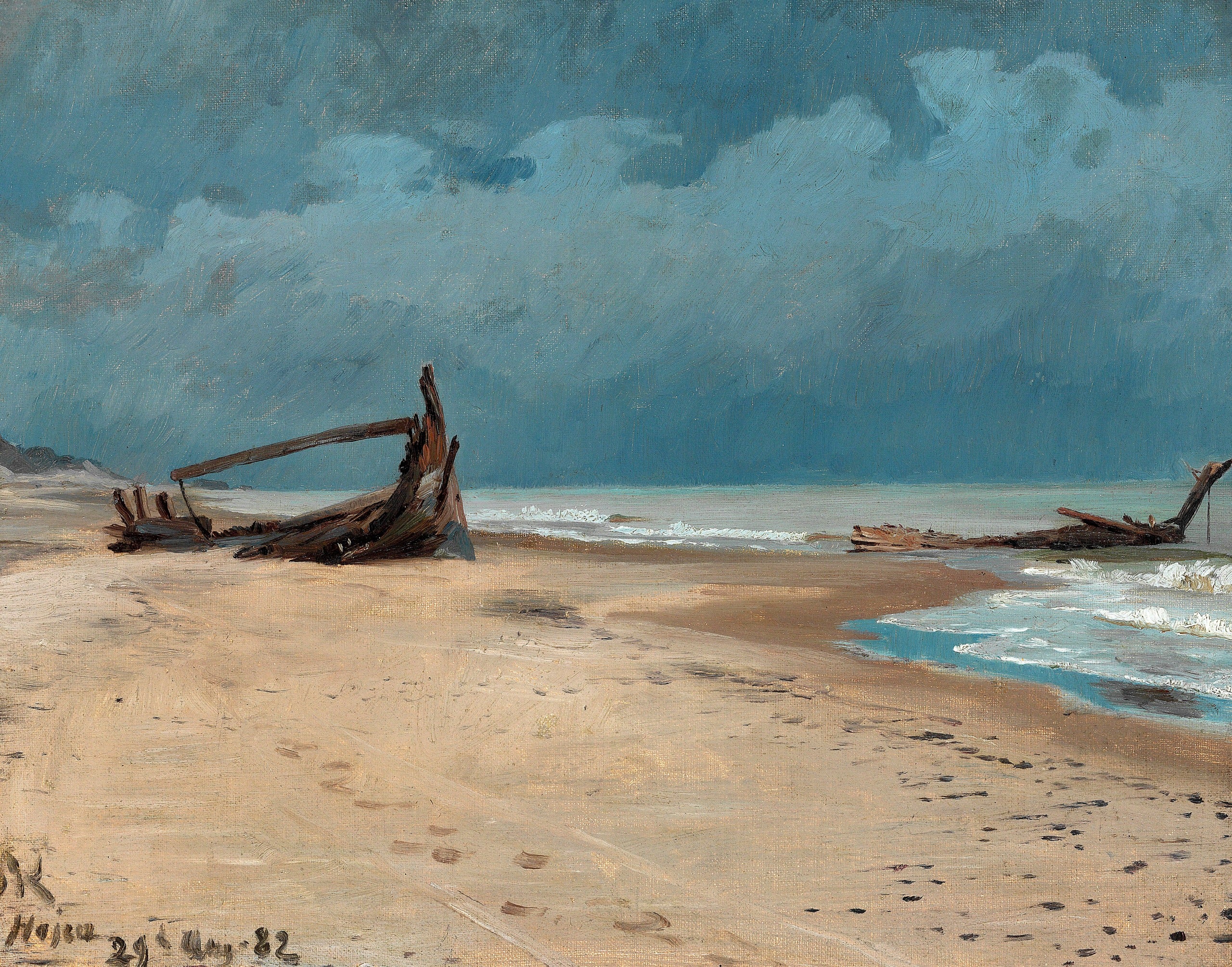 החוף של הוג'ן. - פדר סברין קרויאר