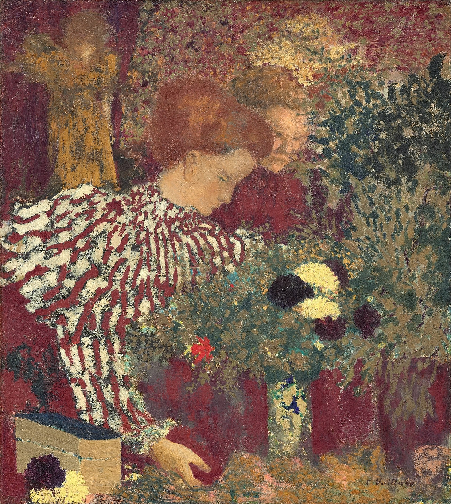 Le Corsage rayé - Édouard Vuillard