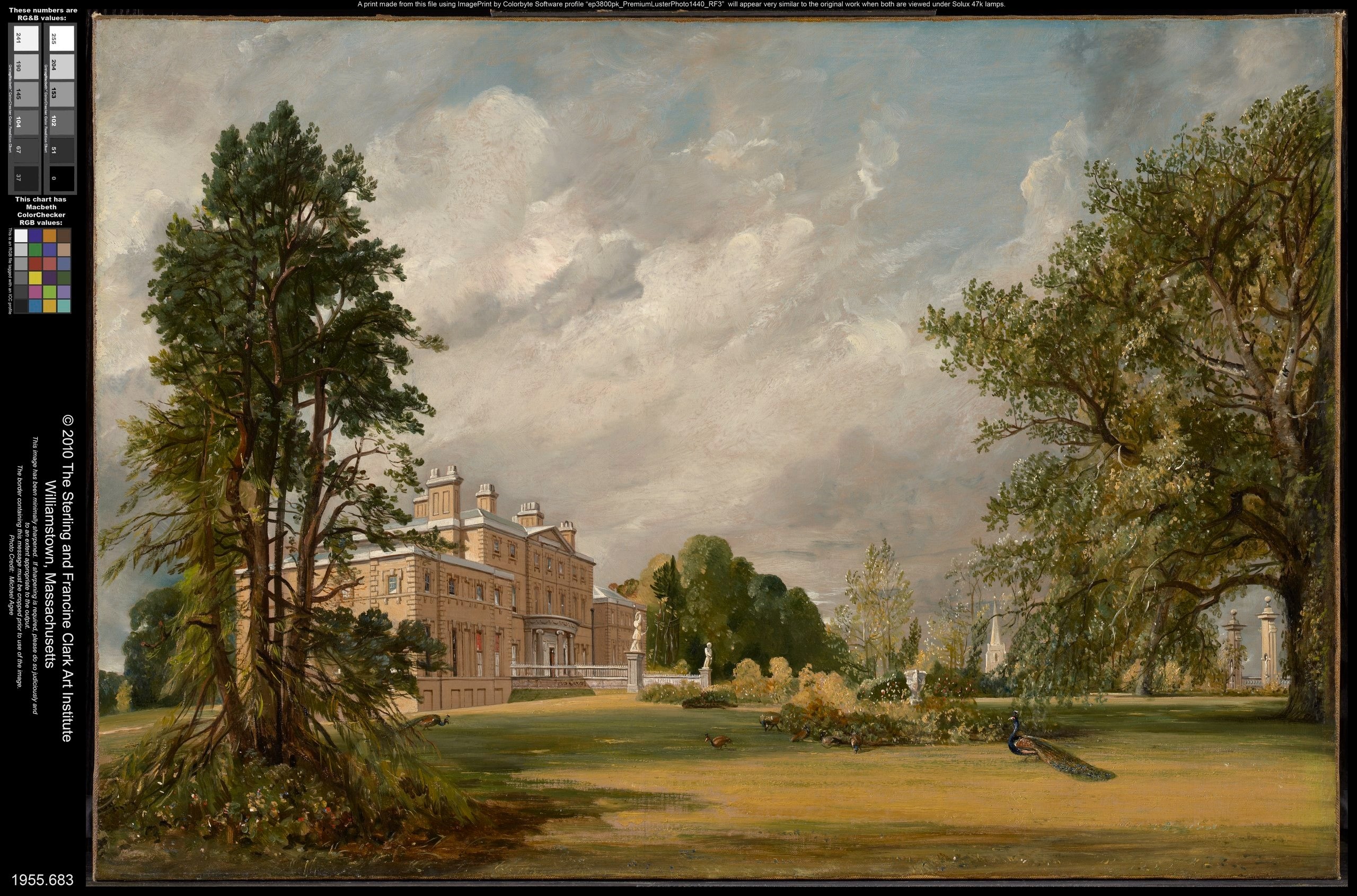 Malvern Hall - John Constable