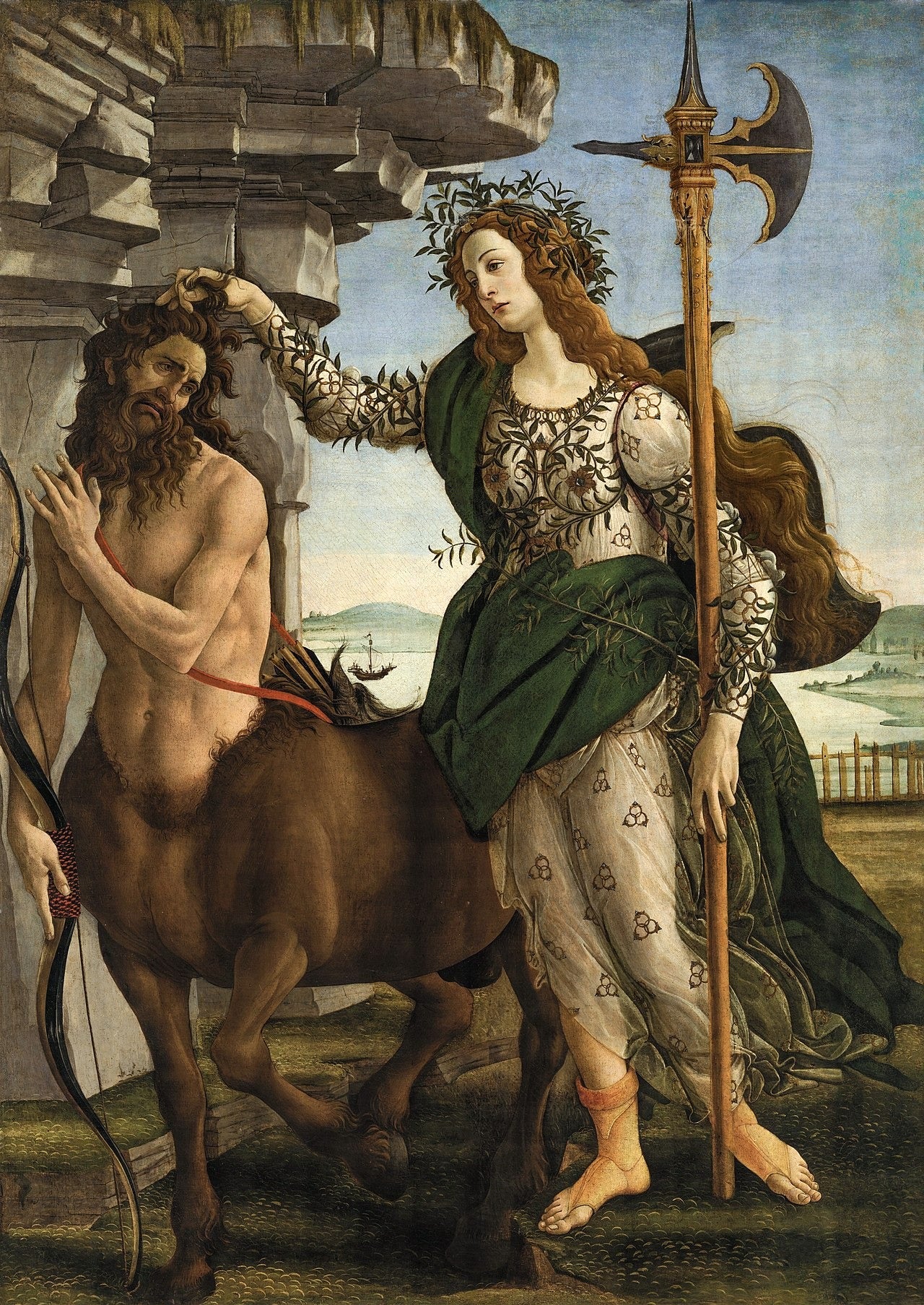 Pallas et le Centaure - Sandro Botticelli