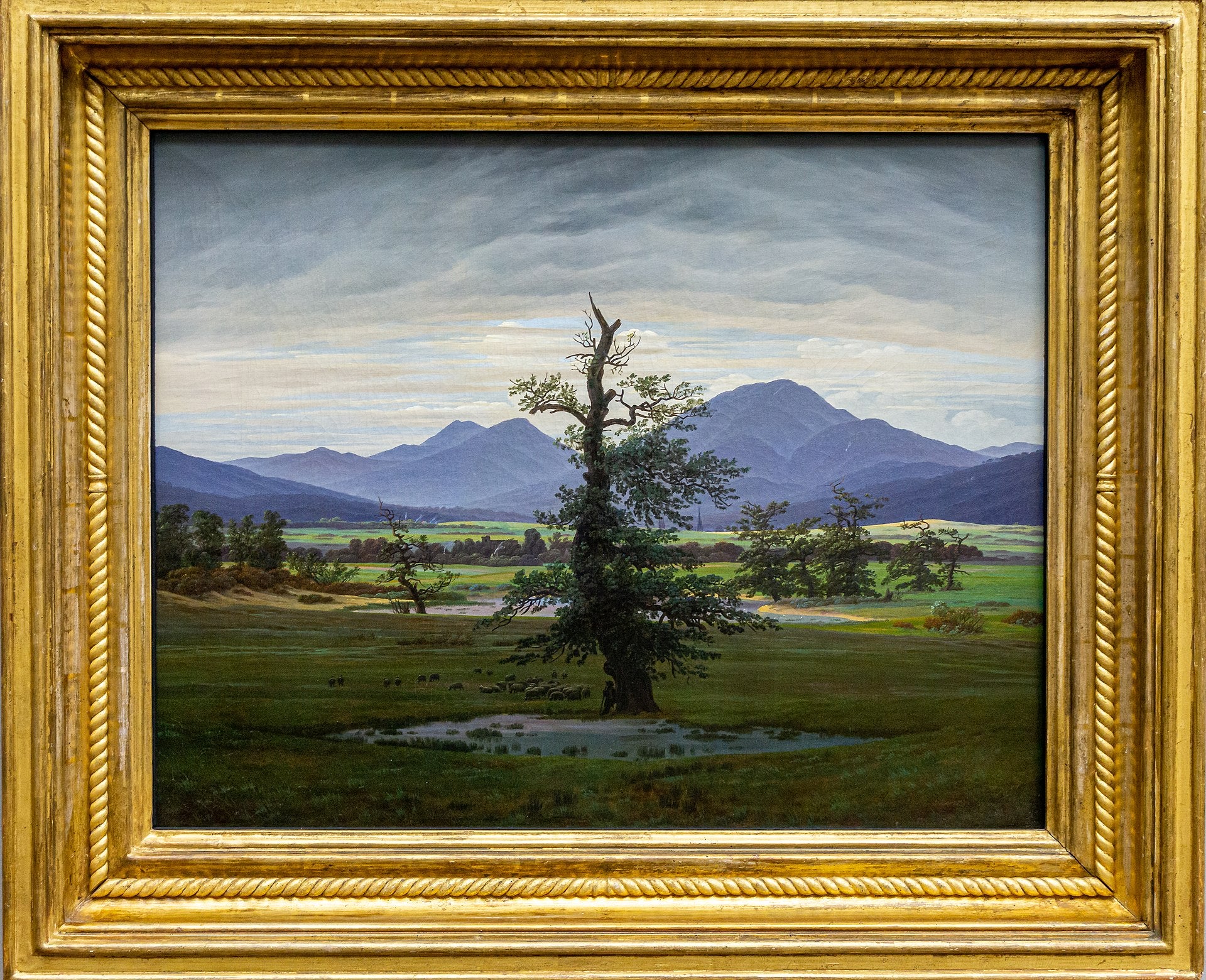 נוף כפרי, בבוקר - קספר דוד פרידריך