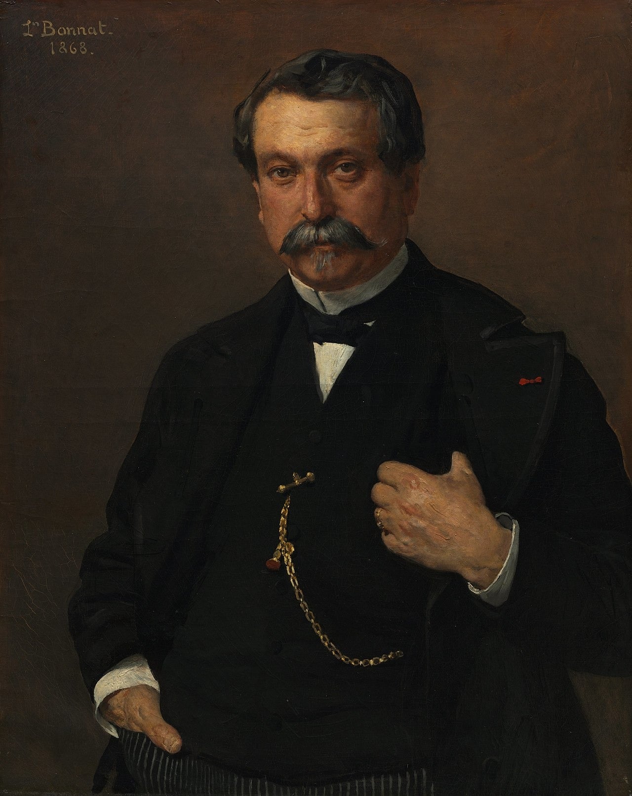 Portrait d’homme - Léon Bonnat