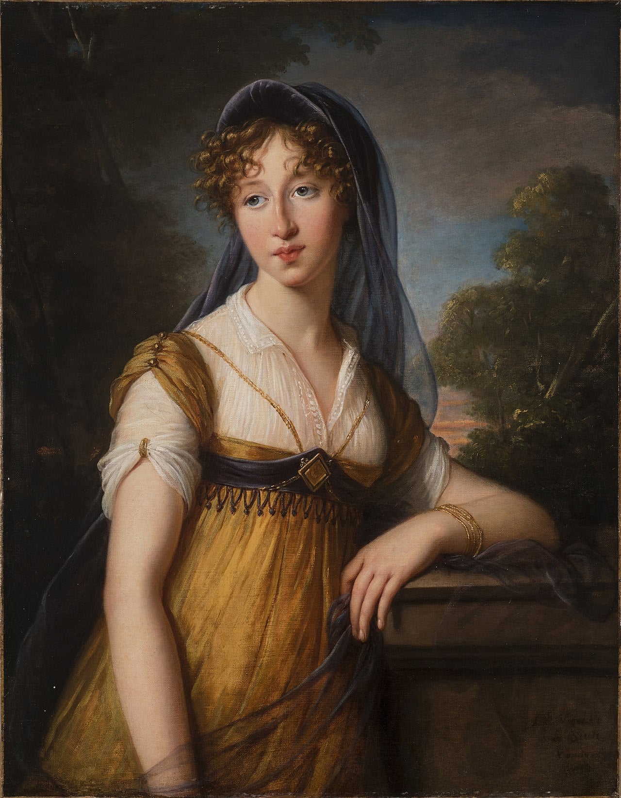 Portrait d'une femme - Élisabeth Vigée Le Brun